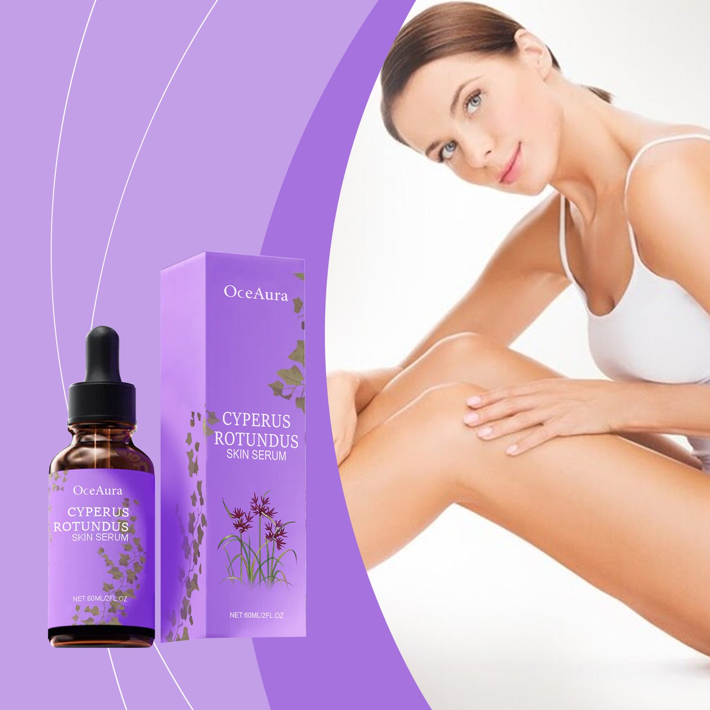 Cyperus Rotundus Serum Hair Growth Inhibitor Soothing Moisturizing Depilatory Refreshing Slowing Reduction Body Hair Growing Oil