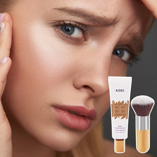BB Blur Tinted Moisturizer Hydrating Facial Sunscreen Women Makeup Tool Maquillaje Para Mujer Full Coverage BB Cream 30ml