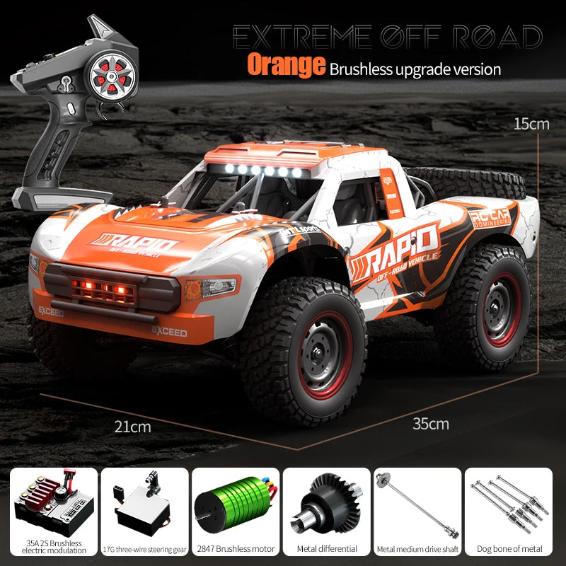 JJRC Q130 Rc Drift Car 4WD Cars  Off Road Buggy Remote Control 70km/h High Speed vehicle Racing Machine Children Toys gifts