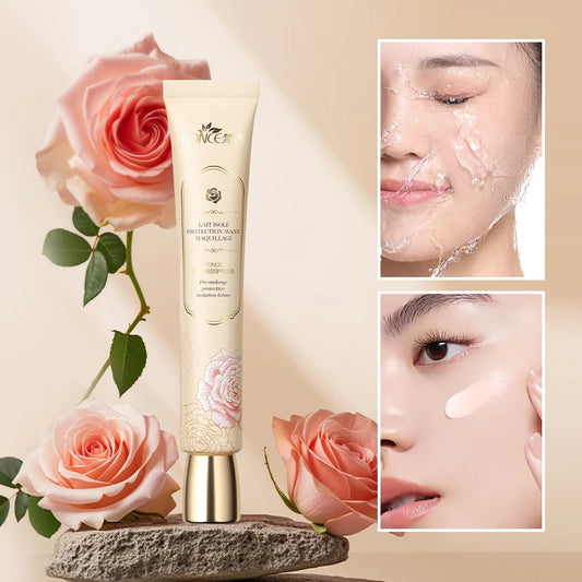 FONCE Pre-makeup protective isolation cream, natural cream, foundation liquid, Concealer, facial makeup 30g