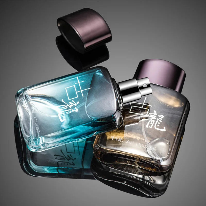 Men Pheromone Gentleman Perfume Natural Fresh Long-lasting Fragrance Cologne Perfume Couple Love Date Eau De Parfum 50ml