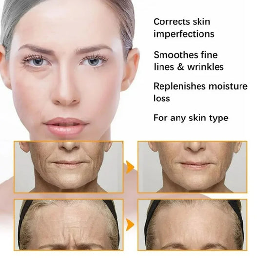 2026 New Micro Molecule Anti-Aging Serum Kit Korean Collagen Hyaluronic Acid Hydrate Firm Skin Reduce Fine Lines Shrink Pores