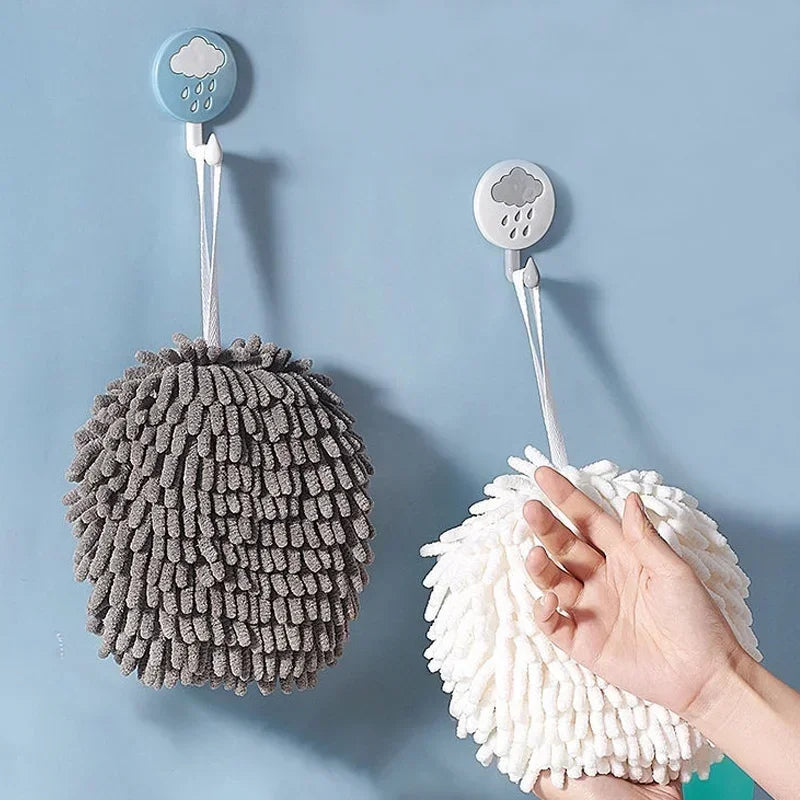 Ball for Wiping Hands and Towel for Wiping Hands Kitchen and Toilet Lovely Rag Hanging Towel Japanese Style Quick