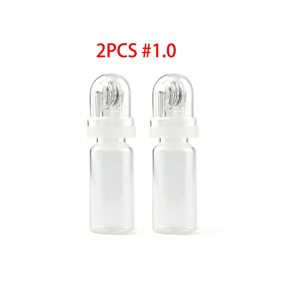 Hydra Derma Roller 64pin Microneedle Dermaroller With Serum Infusion for Lip Hair Face Scalp Beard  Beauty Skin Care