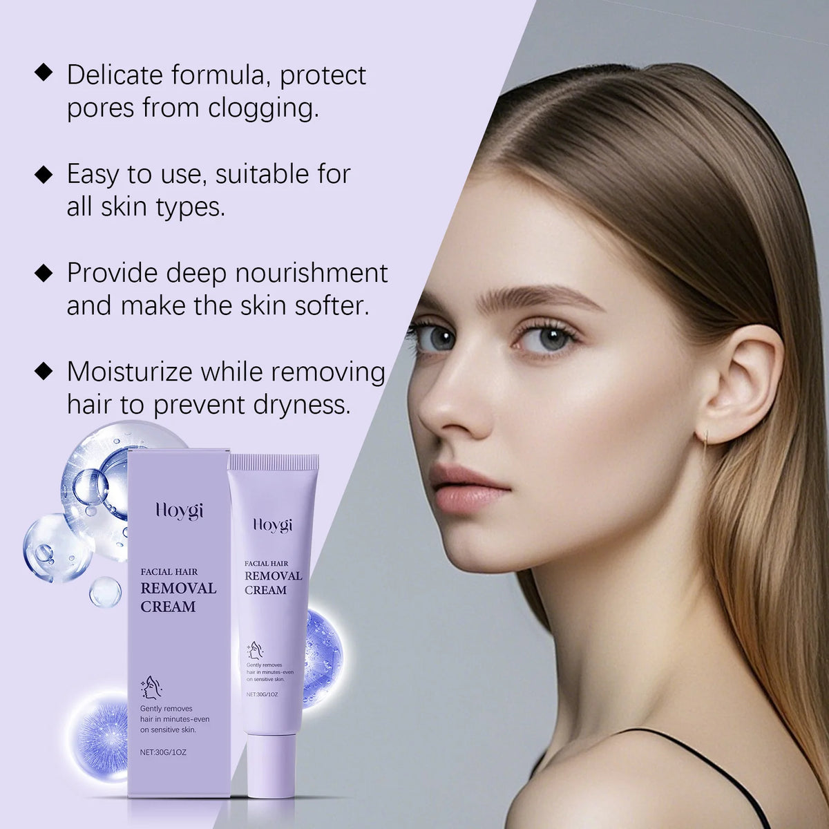 Painless Hair Removal Creams Fast Gentle Removal Skin Care Whitening Clear Lip Hair Underarm Depilation Cream Women Men Beauty