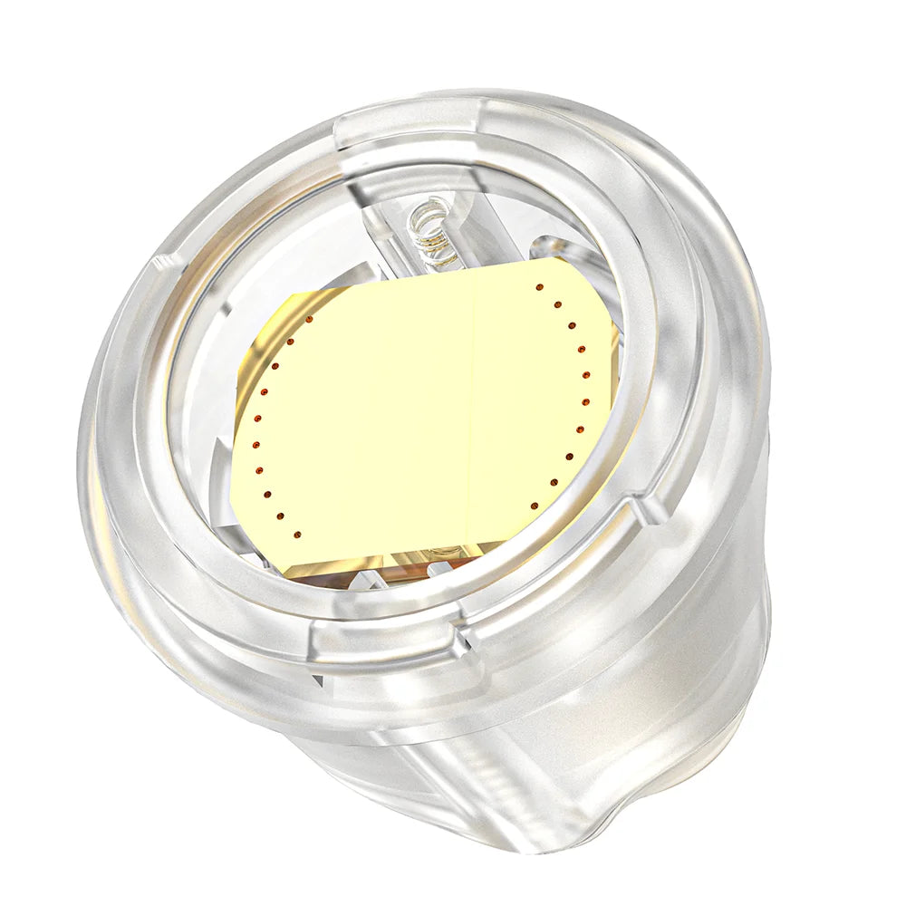Dr.pen Q1S: Microneedle with EMS, Red/Blue LED, 700mAh Built-in Battery,2 Titanium Cartridge, Needle length 0.25 mm