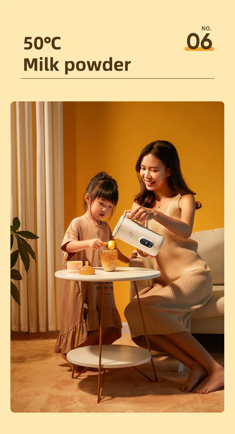 800ml Electric Kettle Multifunctional Health Pot Thermo Pot Smart Teapot Portable Travel Boiled Water Kettle Multi Cookers 220V