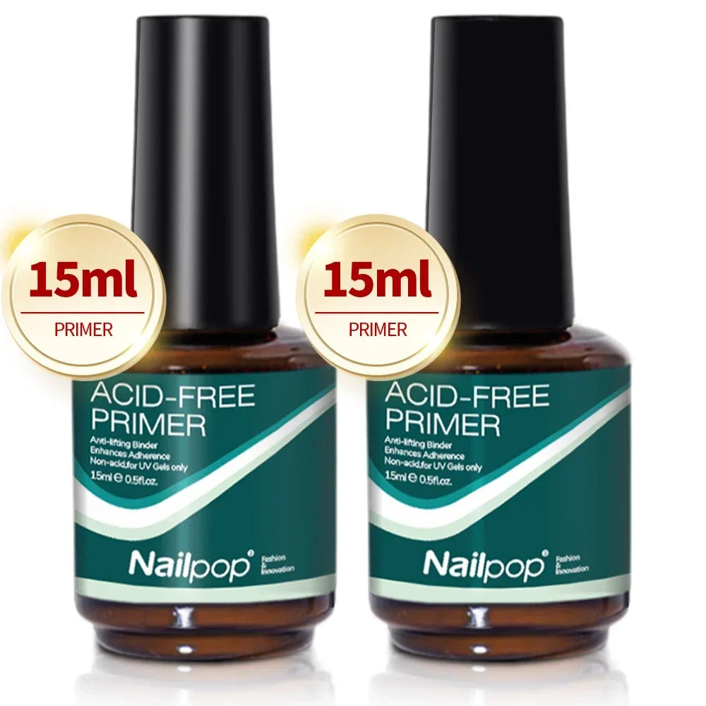 Nailpop HEMA-Free Nail Dehydrator Acid-Free Primer Natural Nail Prep Liquid UV Gel Essentials For Manicures Fast Dry  1/2/3pcs