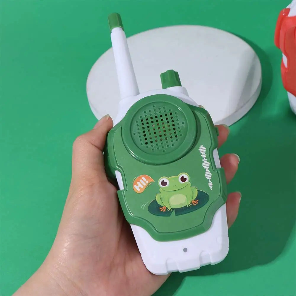 Radio Interphone Kids Walkie Talkie Toys Early Educational Two-way Parent-child Intercom Machine Portable No Radiation