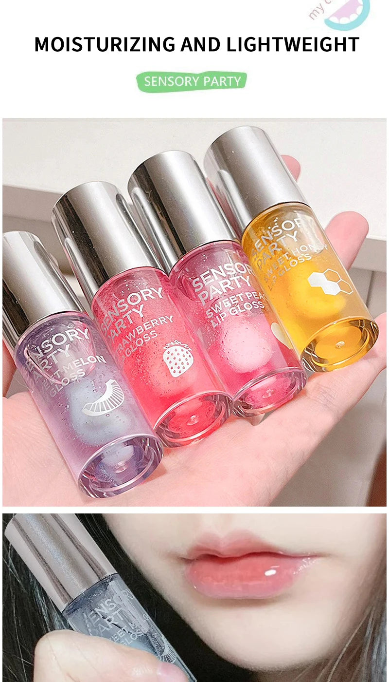 Sweet fruit pulp Toot Lip Gloss Fade lip lines moisturizing Lip oil New lipstick