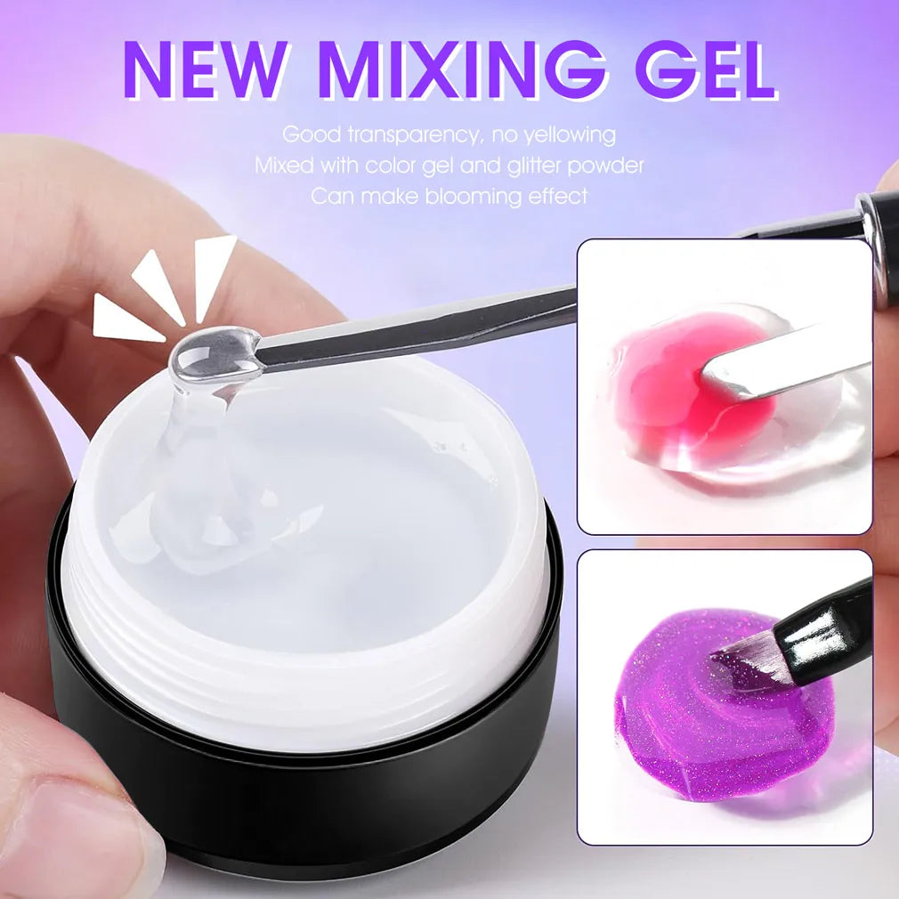 VENALISA 5ml UV Metallic Silver Gel Mirror Gold High Quality Nail Art Painting Gel CANNI Factory Air Cushion Magic Powder Pen