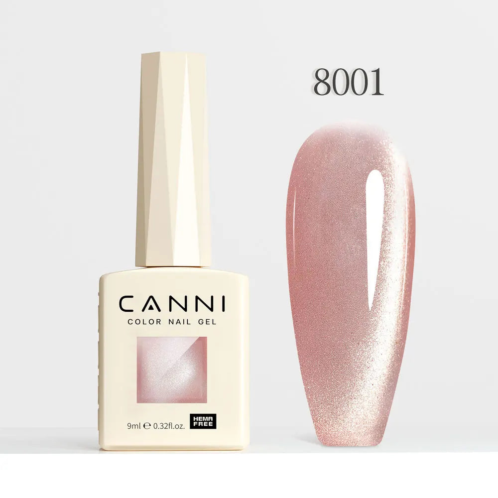 9ml CANNI Nail Gel Polish HEMA FREE Diamond Sparkle Sequin Gorgeous Color Venalisa Semi Permanent Soak Off UV LED Glitter Nails