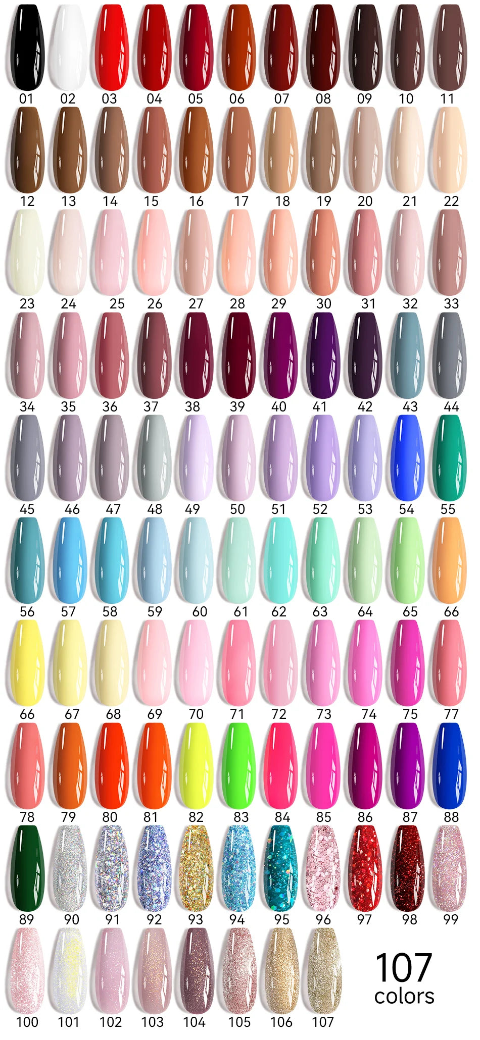 UR SUGAR 7ml Champagne Gold Sequins Gel Nail Polish Bright Sparkling Glitter French Semi Permanent Nail Painting UV Gel