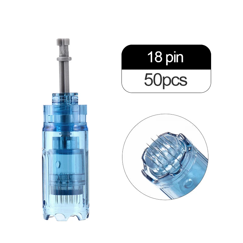 Dr. pen M8S Needle A8S Tips  A9 Pin A11 MTS Microneedle  Anti- back flow Design Bayonet Cartridge Needle length 0.25 MM