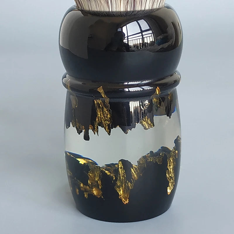 Dscosmetic Silent Hill G7 Synthetic Hair Fan Shaving Brush for Man Wet Shaving