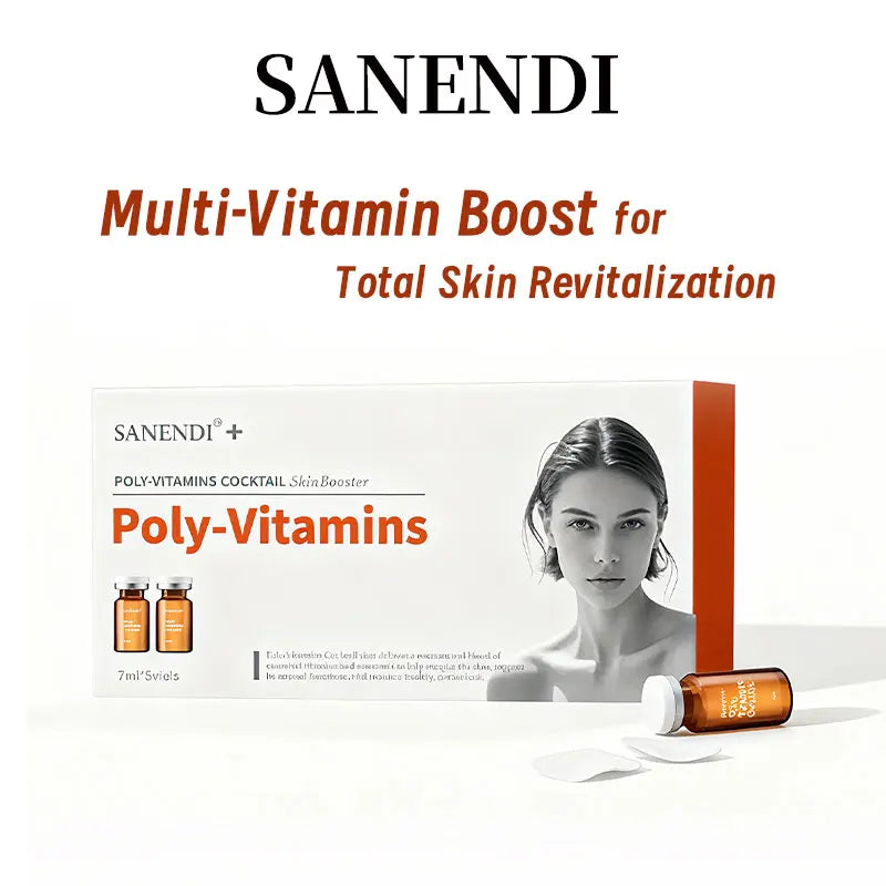 Cocktail Skinbooster Serum for Facial Ampoule Dermapen Hydrating Hyaluronic Acid Anti Aging Pigment Skincare Set 7ml*5Vials