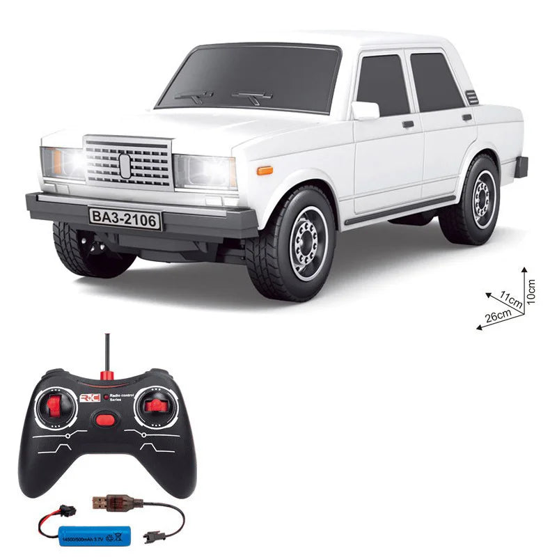1: 12 Remote Control Car with Light Wireless Control Simulation Ladaniva Russian Car Model Children Toy Car