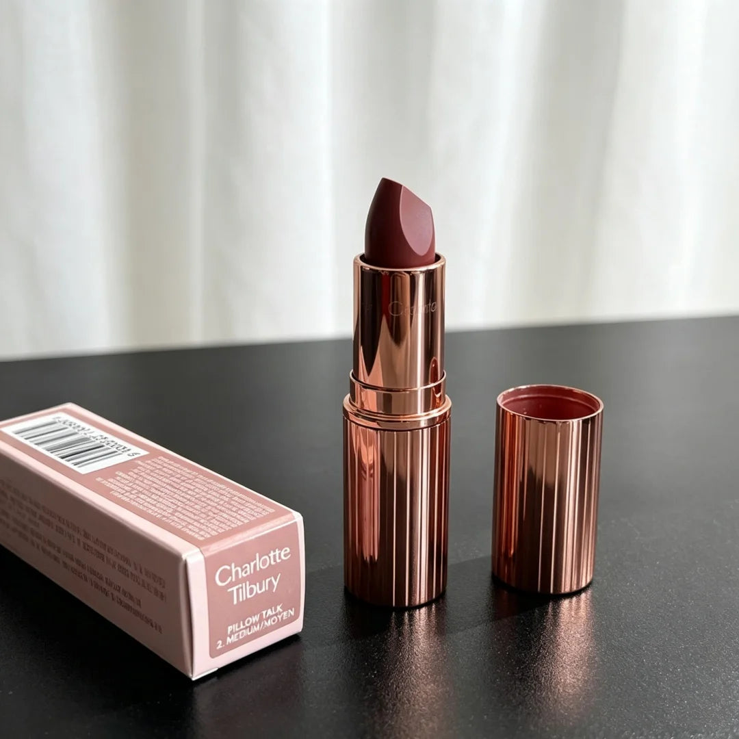 Charlotte Tilbury Moisturizing Lip Gloss Silky Velvet Lipstick Exfoliating Long-Lasting Concealing Cosmetics With Box Gifts