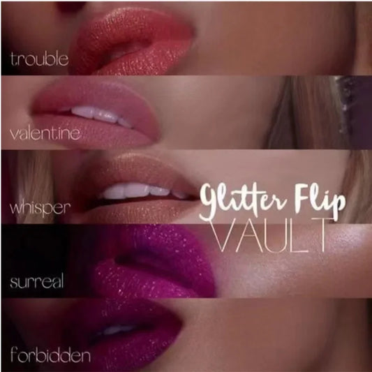Long-Lasting Matte Lip Glaze Glitter Non-Fading Non-Stick Cup Metal Shiny Valentine's Day Gift Lip Gloss