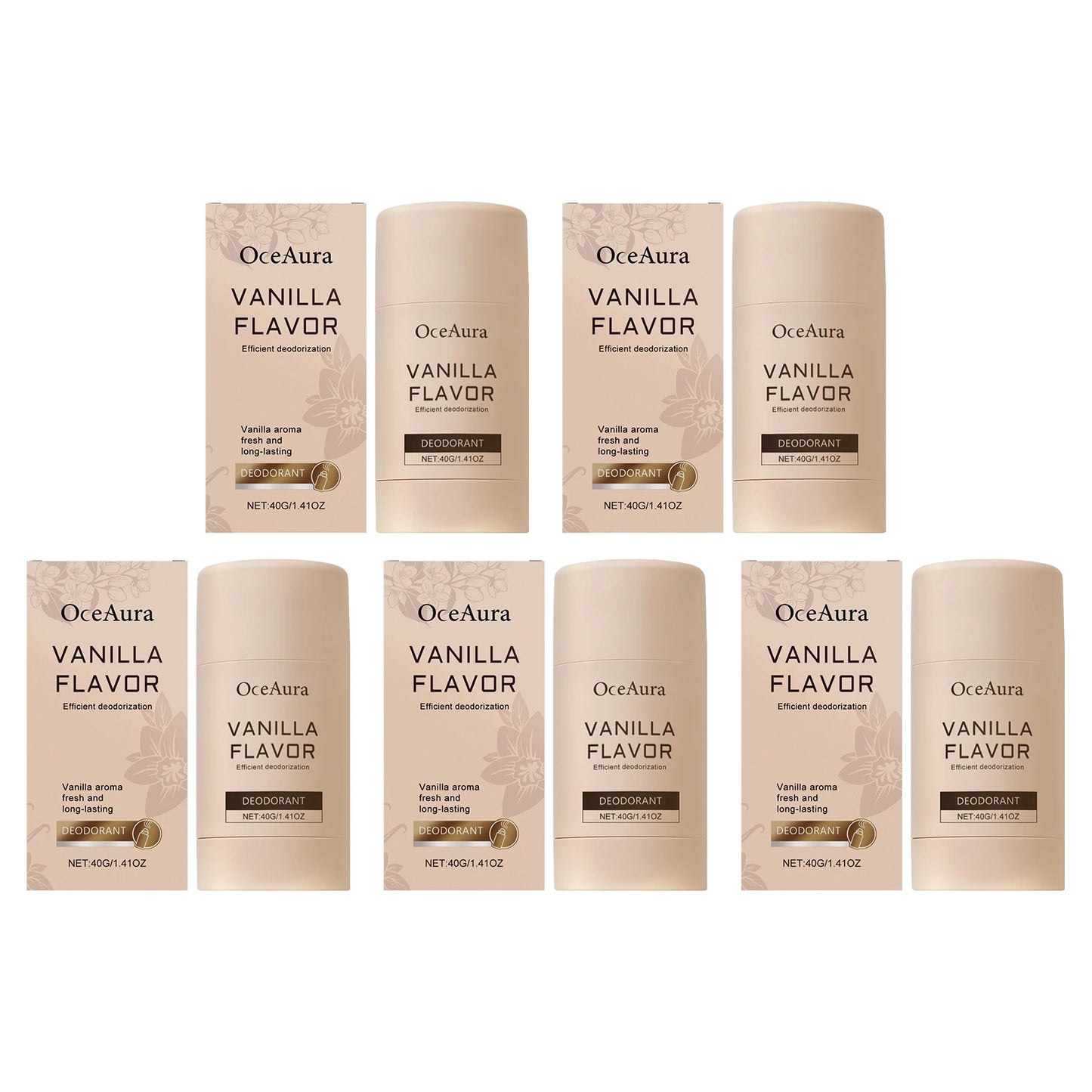 Vanilla Underarm Deodorizing Rod Lighten Odor Armpit Body Fragrance Antiperspirant Natural Moisturize Refreshing Deodorant Stick