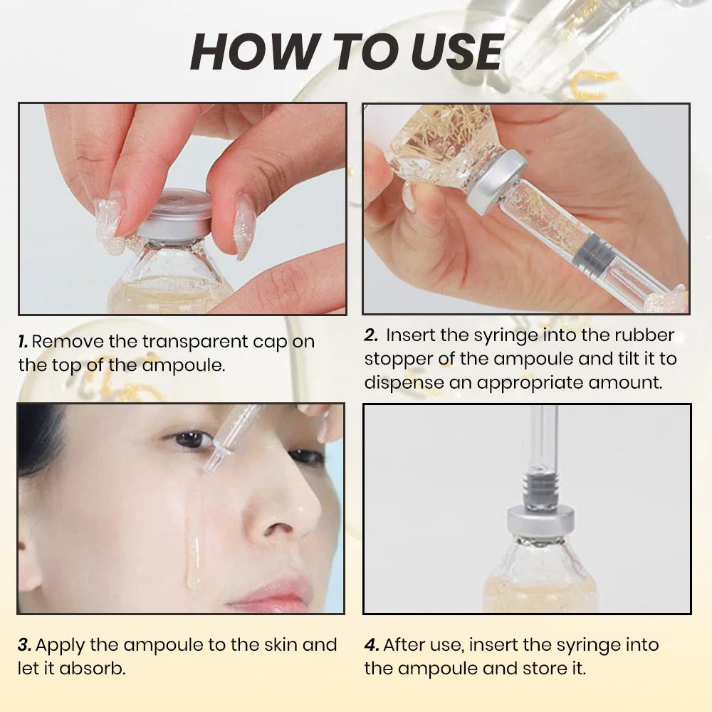Collagen Anti-Aging Ampoule – Lifts Skin, Tightens Pores, Fades Fine Lines & Wrinkles