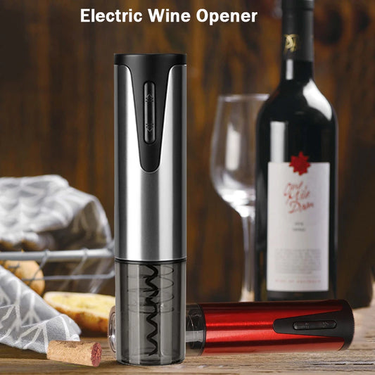 2025 NEW Portable Electric Wine Opener Type-C Rechargeable 35mm Diameter Automatic Wine Bottle Cork Screwer Kitchen Accessories