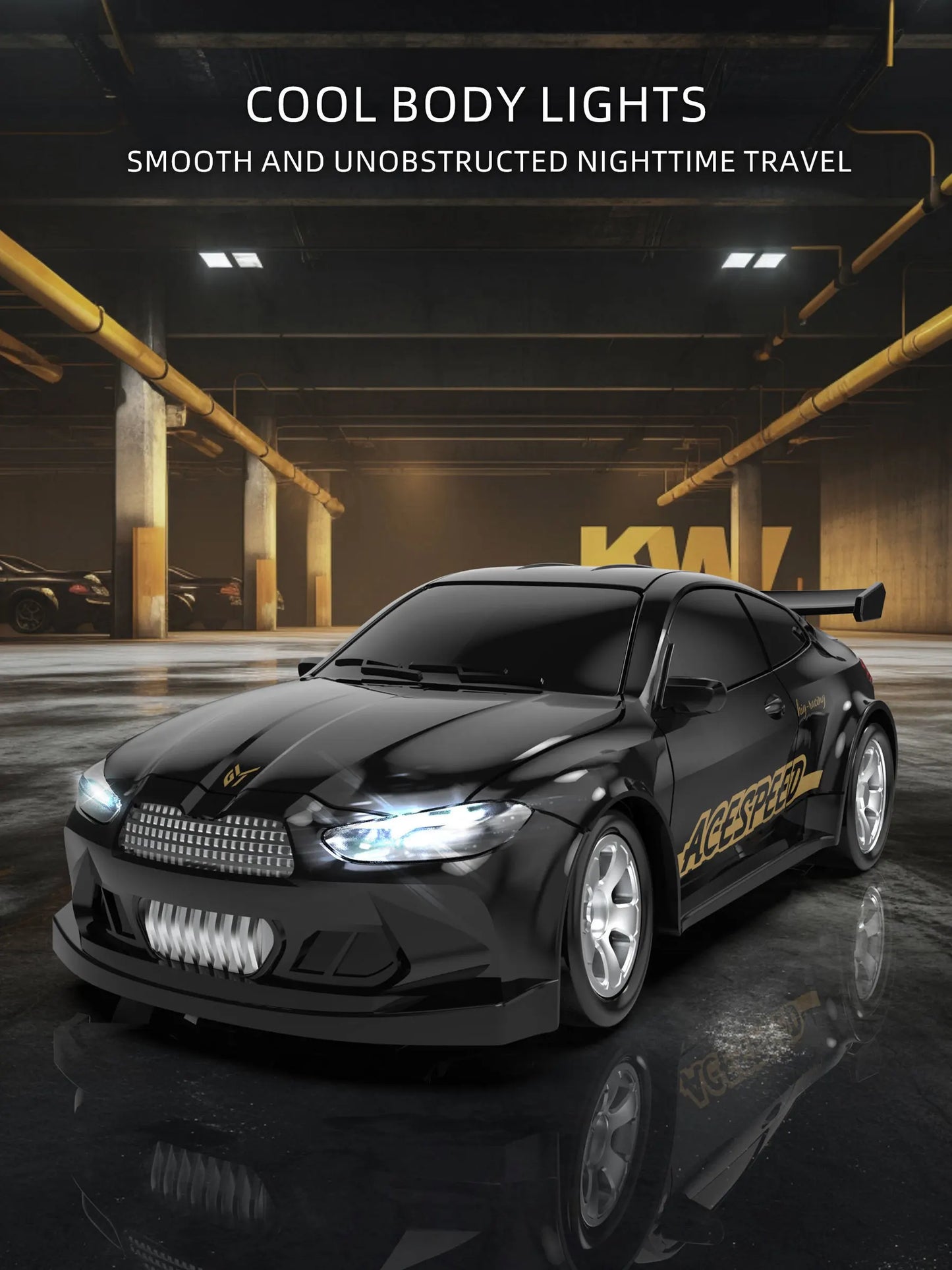 New Kf20 1: 64 Drift Rc Car Four Wheel Remote Control Car Racing Car Full Share Desktop Competition Toys Boys Perfect Gifts
