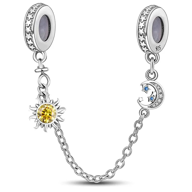 Shecharms 925 Sterling Silver Love Heart Firefly Golden Series Charms Fit DIY Making Bracelet Necklace High Quality Fine Jewelry