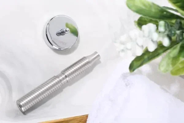 YAQI 88mm Solid Stainless Steel Material Safety Razor Handle Men Shaving Products