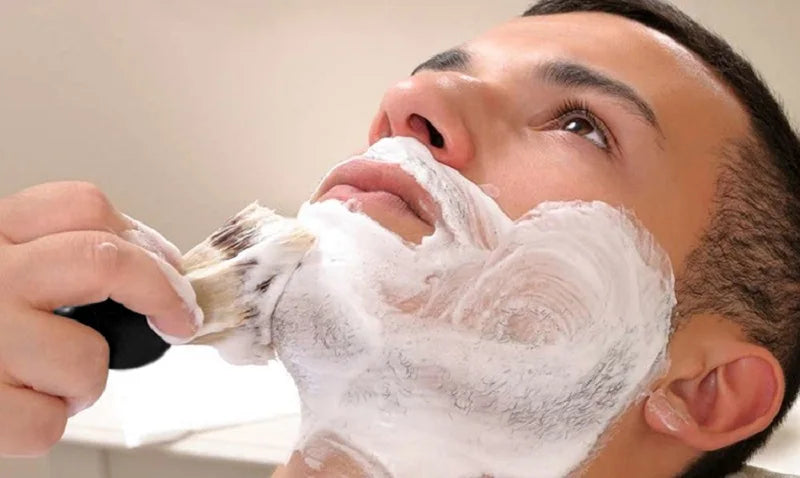 Beard Shaving Brush Makeup brushes 1pcs Wooden Handle Bristle Hair Salon Barber Soap Foam Shave Men Facial Cleaning Tools