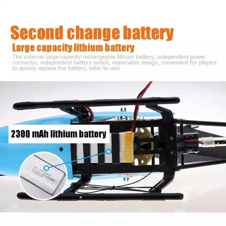 New RC Helicopter Drop-resistant Aircraft Charging With LED Lamps Helicopters Model UAV Kids Toy Gift For Kid