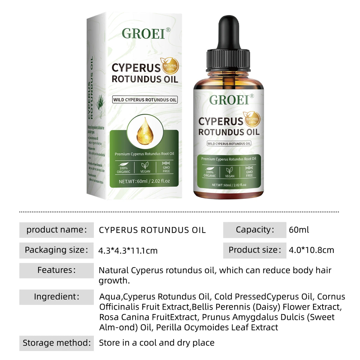 Permanent Hair inhibition Armpit Legs Arms Hair Growth Skin Care  Inhibitor Beauty Painless Hair Remover Body Essential Oil