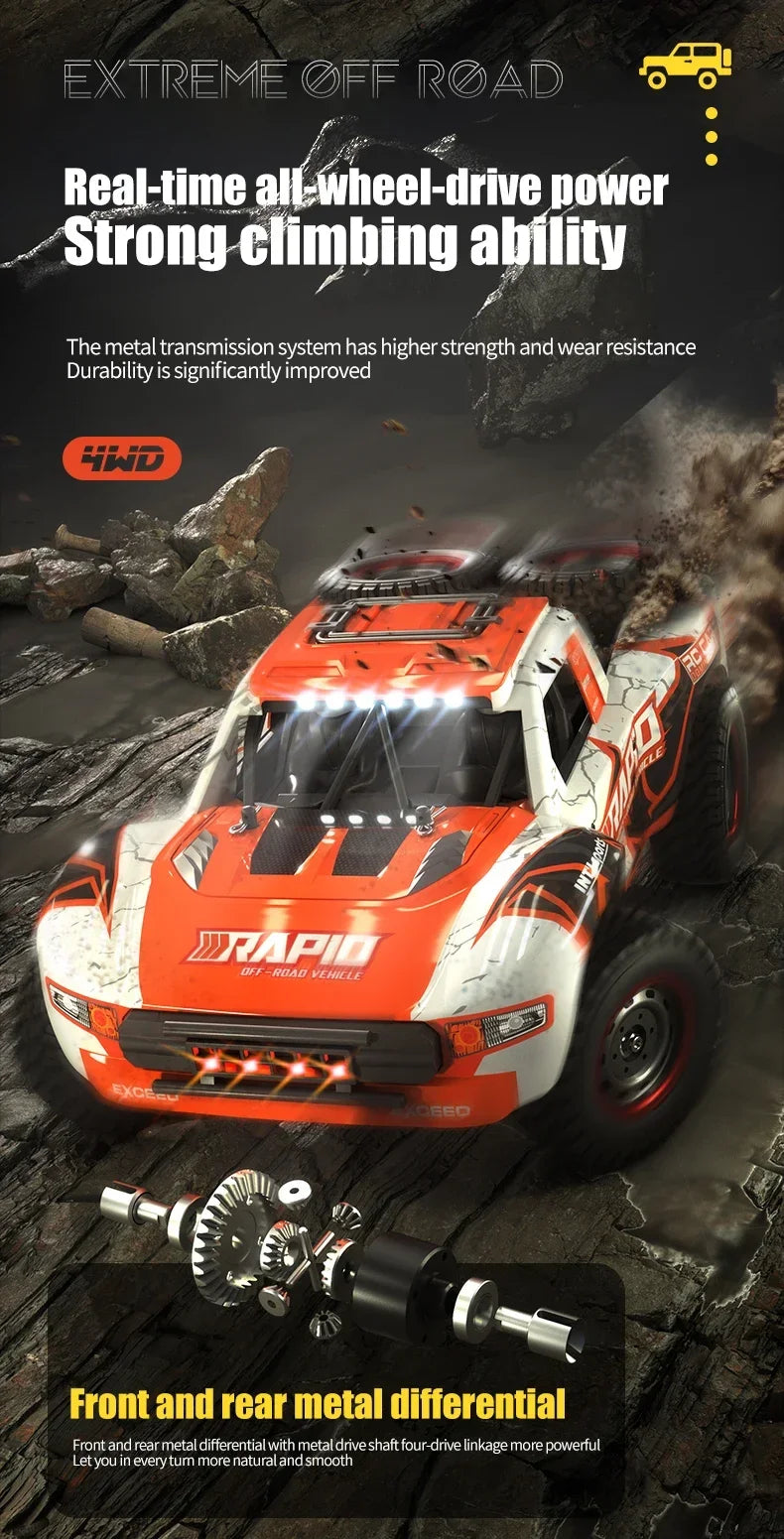 JJRC Q130 Rc Drift Car 4WD Cars  Off Road Buggy Remote Control 70km/h High Speed vehicle Racing Machine Children Toys gifts