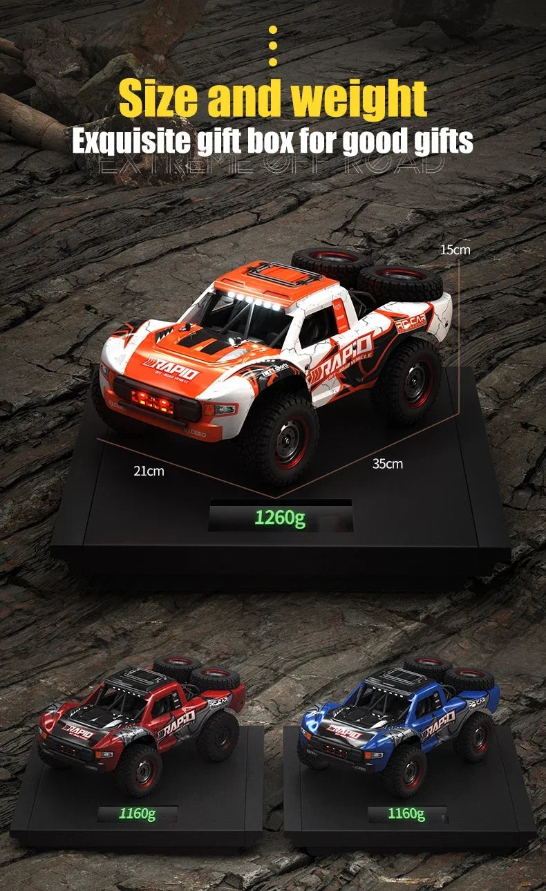 JJRC Q130 Rc Drift Car 4WD Cars  Off Road Buggy Remote Control 70km/h High Speed vehicle Racing Machine Children Toys gifts
