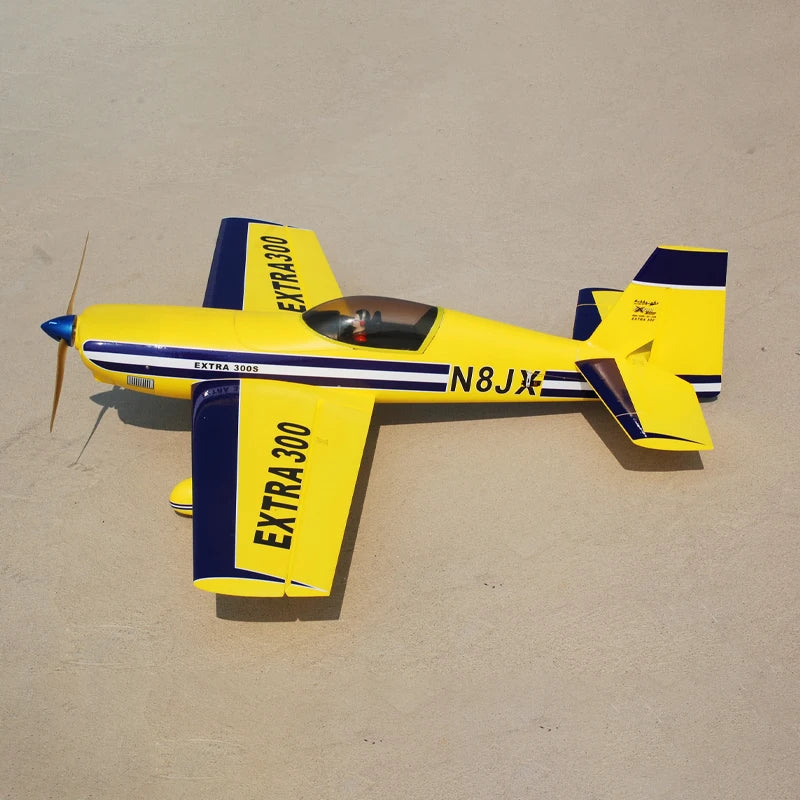 Haokai Aircraft Model Wingspan 1200mm Third-generation Extra300h RC stunt 3D aircraft model 30E hollow wing V3 Foam Adult toys