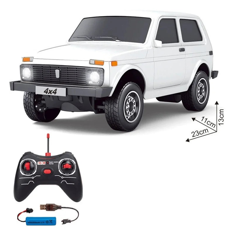 1: 12 Remote Control Car with Light Wireless Control Simulation Ladaniva Russian Car Model Children Toy Car