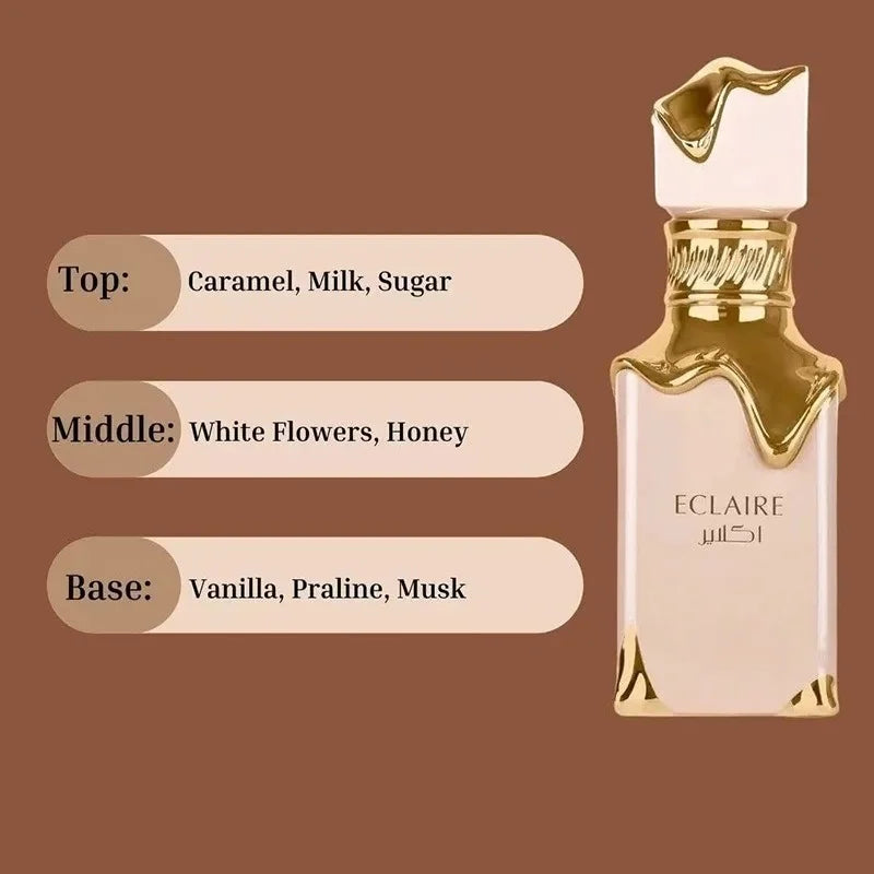 Long Lasting Women's EDP Perfumes Women Arab 100ml Perfume Spray Pheromone Fragrance Arabic Ice Cream Female Perfume Women Gift