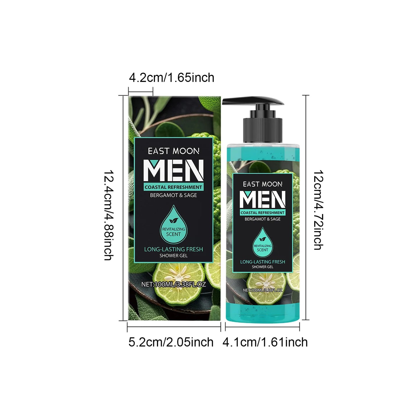 Fragrance Shower Gel Gift Set Deep Cleansing Shower Gel Moisturizing Refreshing Scent Long Lasting Fragrance Oil Control