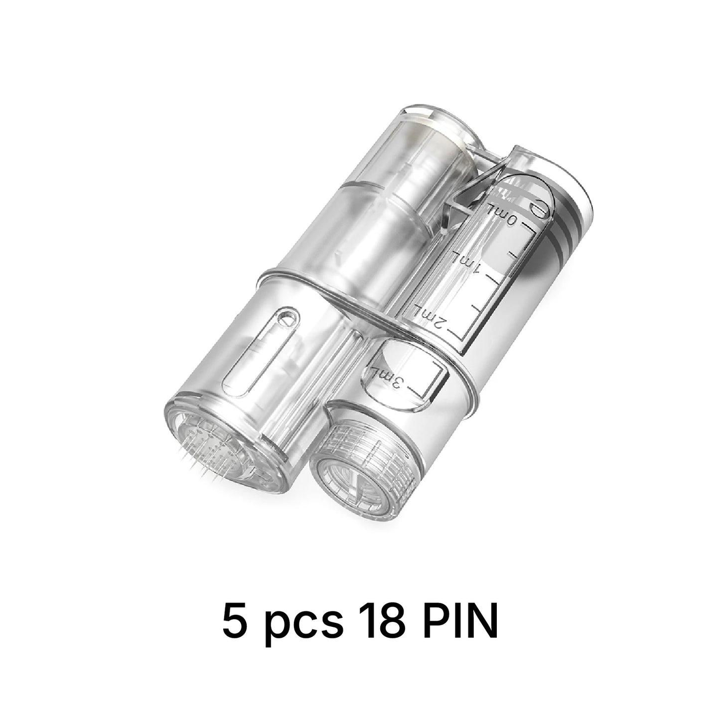 Dr. Pen H6 Cartridge 5 PCS 18 Pin 36 Pin 42 PIN Round Nano Derma Stamp Needle Support 3ML Serum 0.25 mm Needle Length