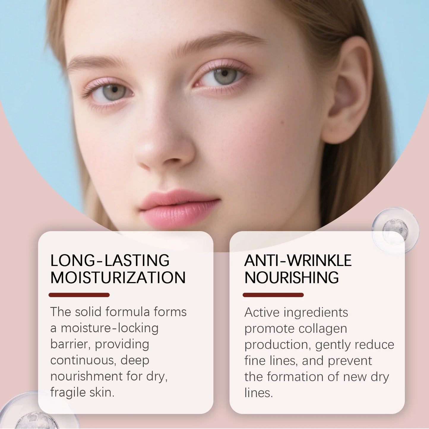 Calcium Multi Balm Firming Lightweight Hydrating Face Balm Tightening Smoothing Moisturing Stick Daily Skincare