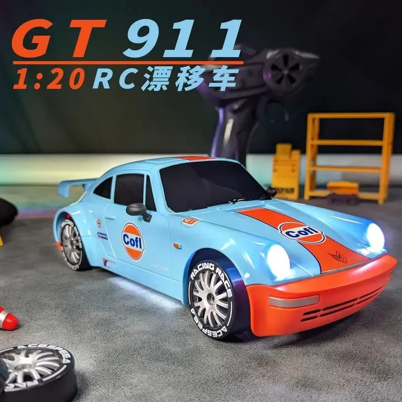 2026 New Remote Control Car, Limited Edition RC Drift GT 911, Full-Size Car, Accelerator, Four-Wheel Drive, Racing Car, Boy Toy.