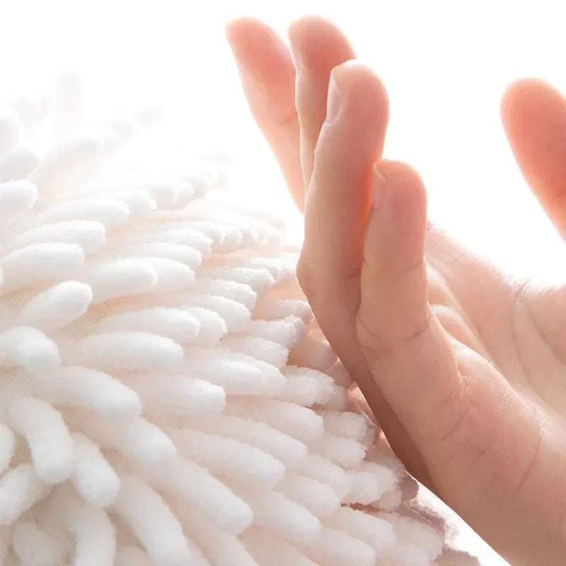 Ball for Wiping Hands and Towel for Wiping Hands Kitchen and Toilet Lovely Rag Hanging Towel Japanese Style Quick