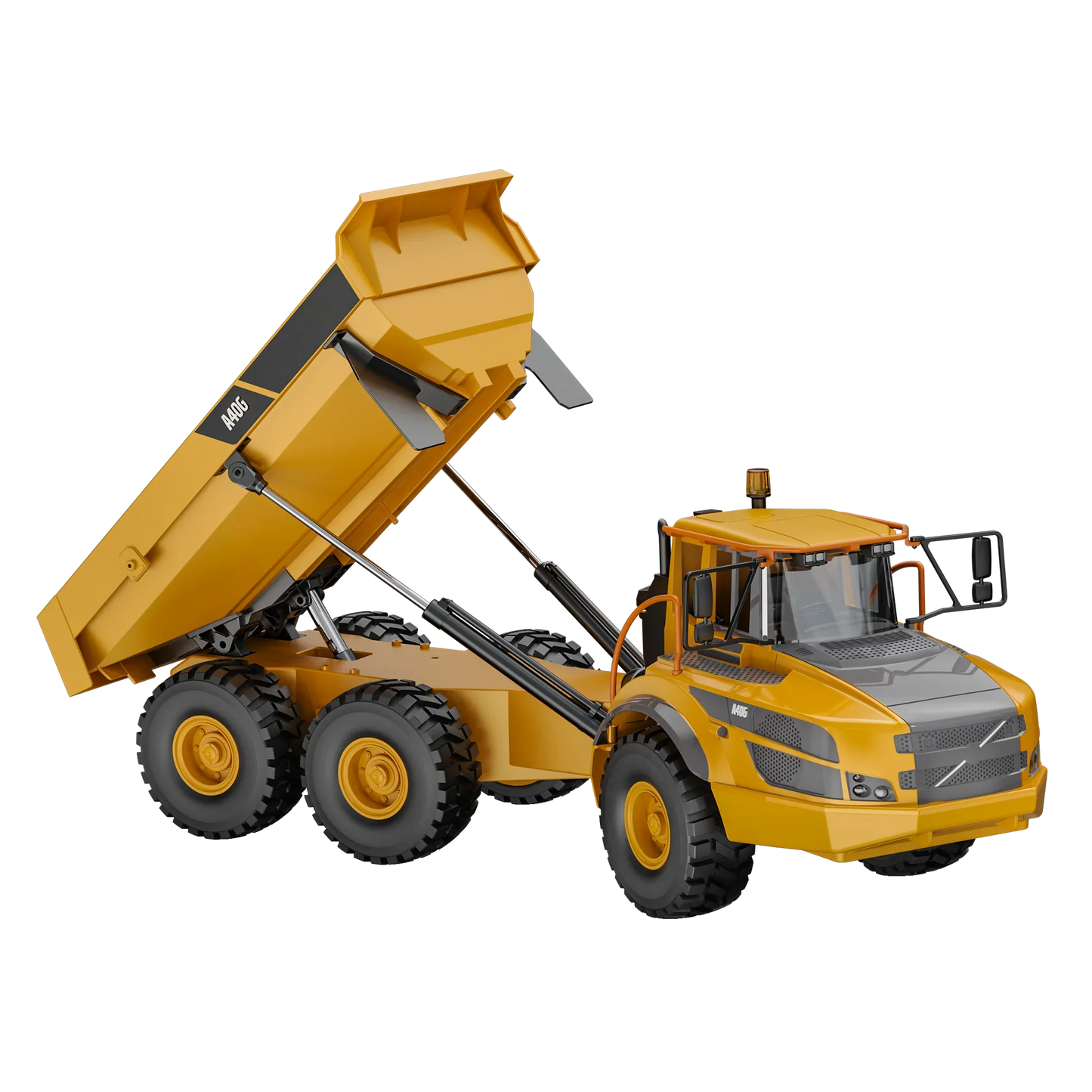 Double E E591 1/20 A40G RC Car Engineering Vehicle Kids Remote Controlled Articulated Dump Truck Toys for Boys Christmas Gifts