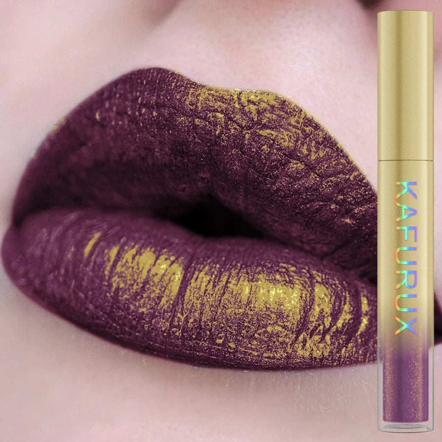 14 Colors Sparkling Shine Lip Glaze Glitter Metallic Long Lasting Lip Gloss Waterproof Liquid Lipstick Makeup Lip Oil Gifts