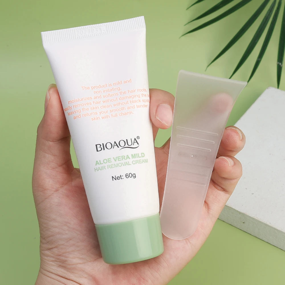 Fast Painless Hair Removal Cream Ladies Intimate Areas Depilatory Wax Underarm Aloe Hair Remover Creams for Men Women Body 60g