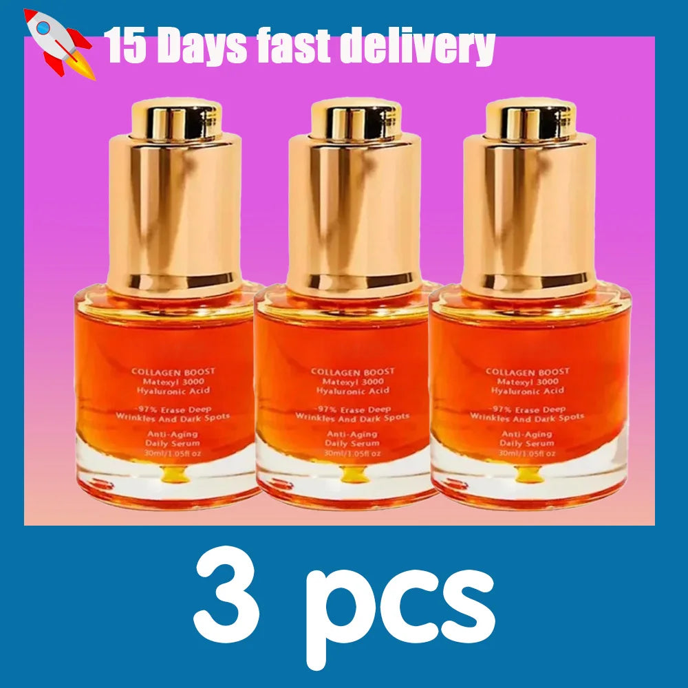 Retinol wrinkle removing facial essence instantly tightens, lifts and lightens fine lines skin care