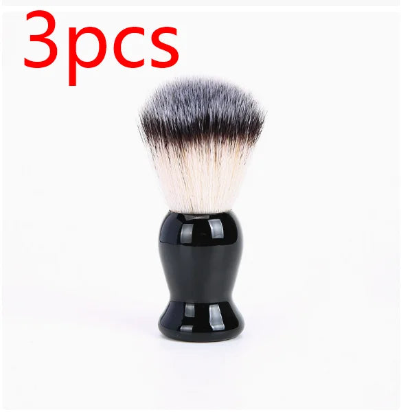 Beard Shaving Brush Makeup brushes 1pcs Wooden Handle Bristle Hair Salon Barber Soap Foam Shave Men Facial Cleaning Tools
