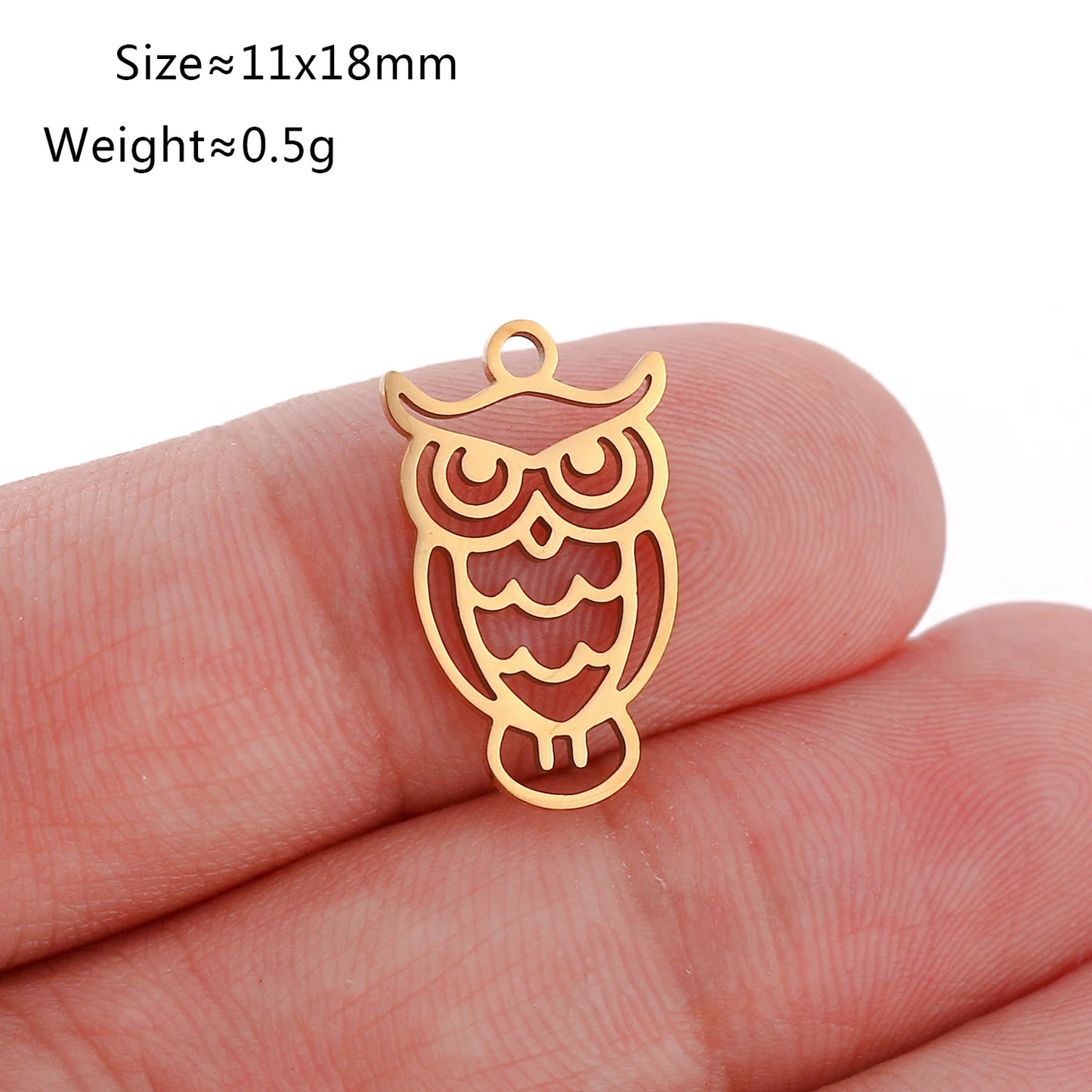 5Pcs Spring Bee/Butterfly/Beelet Charms Stainless Steel Scarab Moths Pendants DIY  Necklace Bracelet Jewelry Making Accessories
