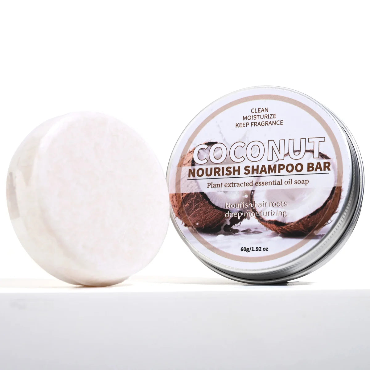 Coconut Shampoo Bar, Coconut Oil Soap, Hair Nourishing Shampoo Soap, Deep Cleansing Handmade Soap, Olive Oil Soap