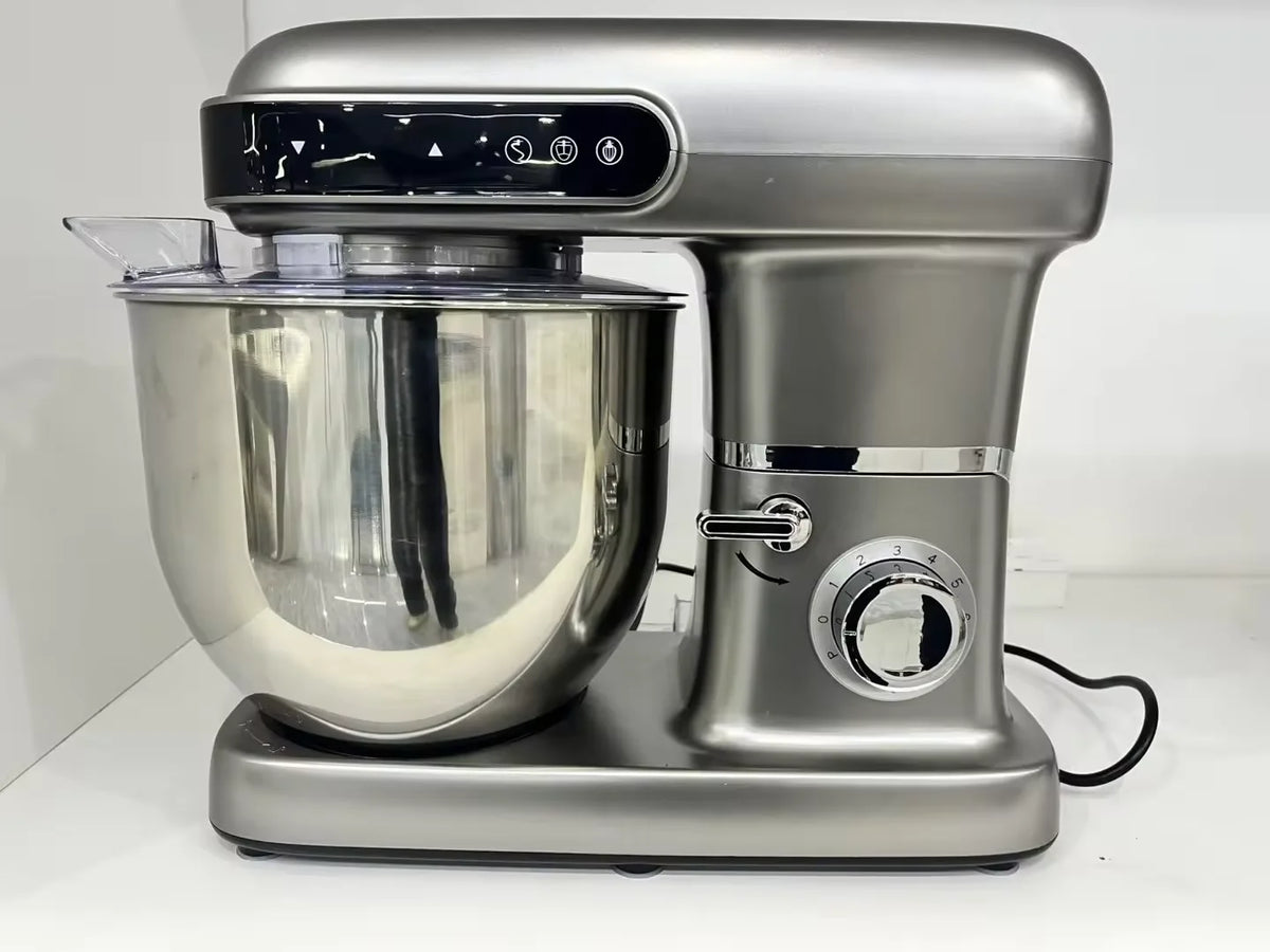 10L Commercial Stand Mixer 2200W Electric Food Dough Kneader with 304 Stainless Steel Bowl Tilt-Head for Home Baker Kitchen